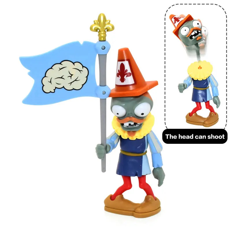 New Plants vs Zombies 2 Pea Snow Fire Shooter Gatling PVC Action Figure - Image 21
