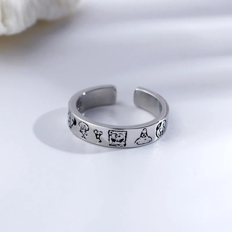 New SpongeBob SquarePants Adjustable Ring - Image 2