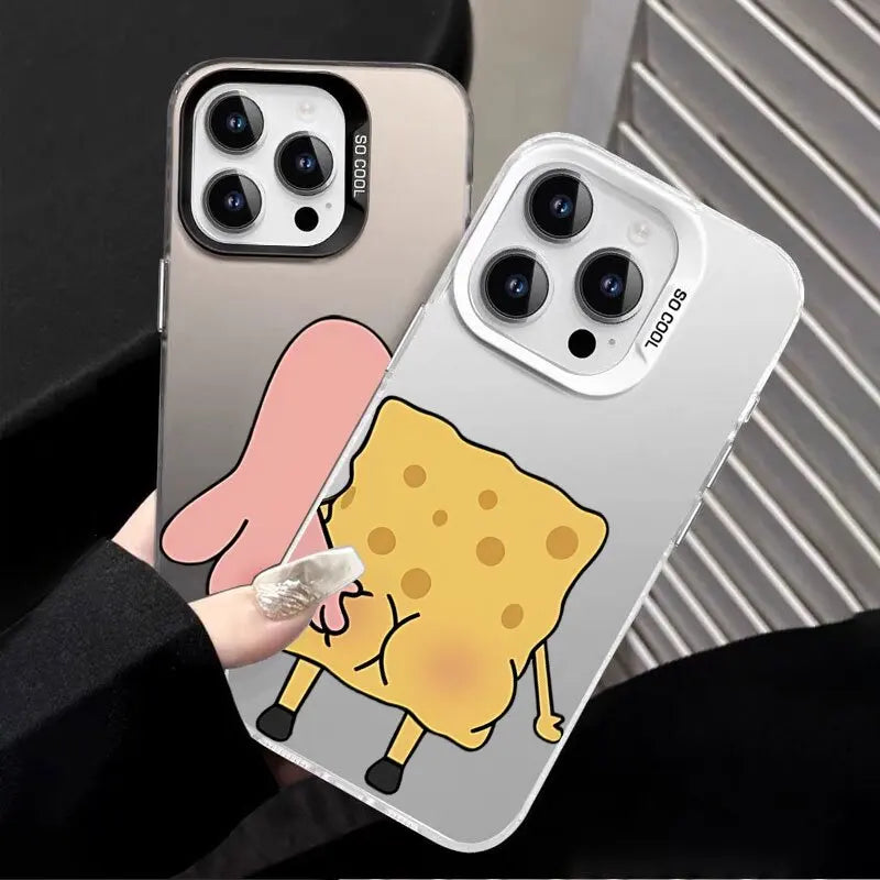 Funny Cute SpongeBob & Patrick Star Case - Image 2