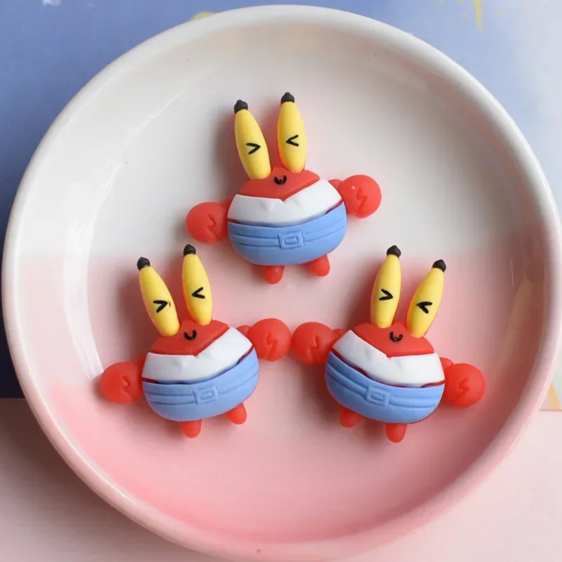 10pcs Cute SpongeBob SquarePants Shoe Decorations - Image 5