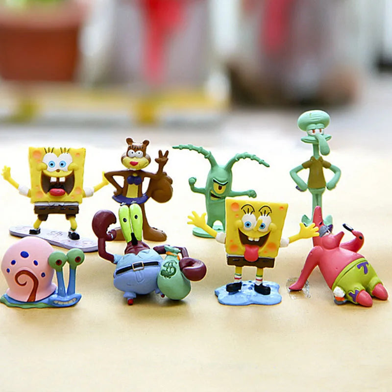 8pcs/set SpongeBob SquarePants - Image 2