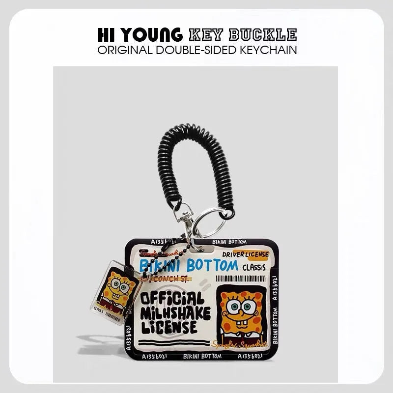 SpongeBob Card Holder Keychain - Image 5