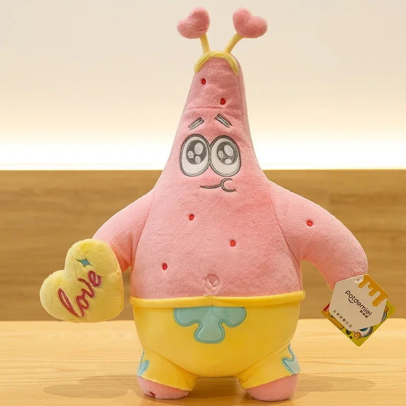 Anime SpongeBob & Patrick Star Pink Kawaii Plush Toys - Image 9