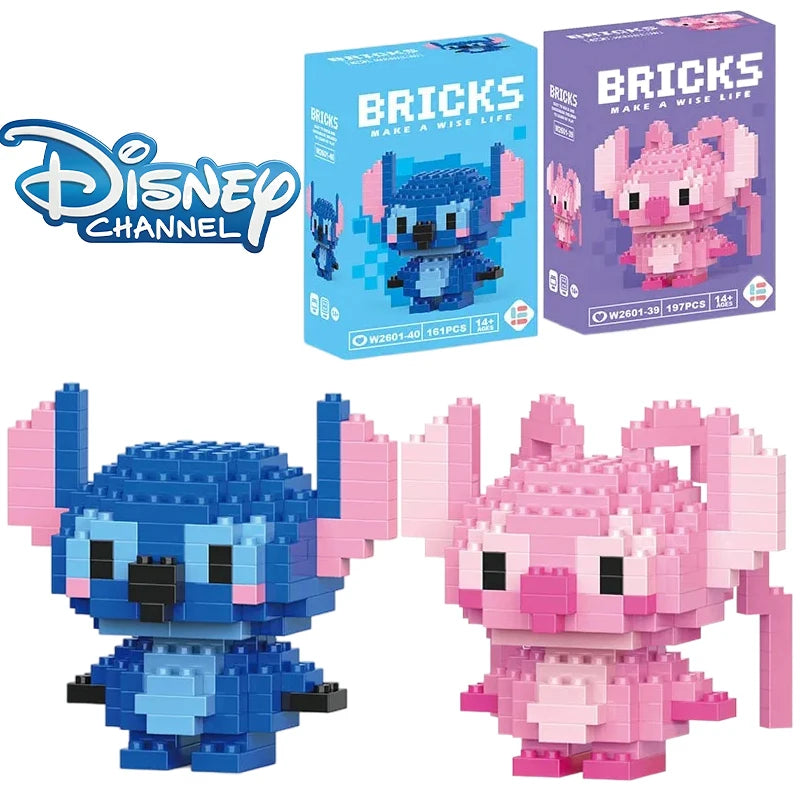 Disney Lilo & Stitch Lego-Style Figures
