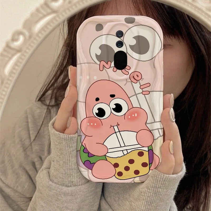 Kawaii SpongePatrick Cartoon TPU Soft Phone Case - Image 7