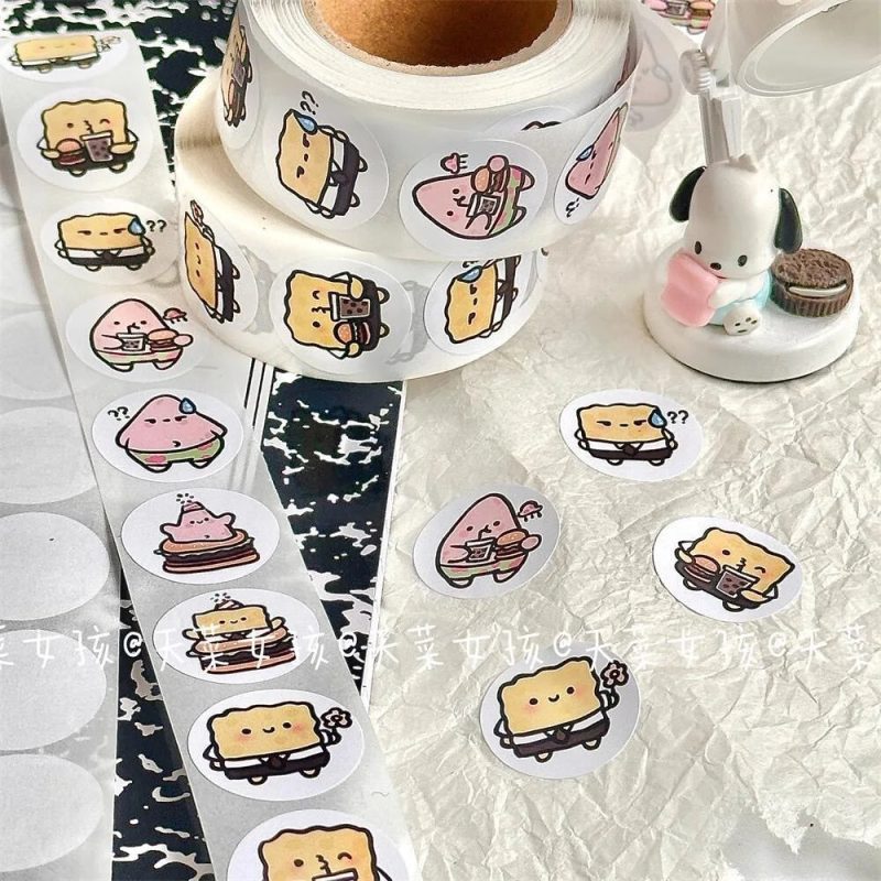 500PCS Kawaii SpongeBob SquarePants - Image 2