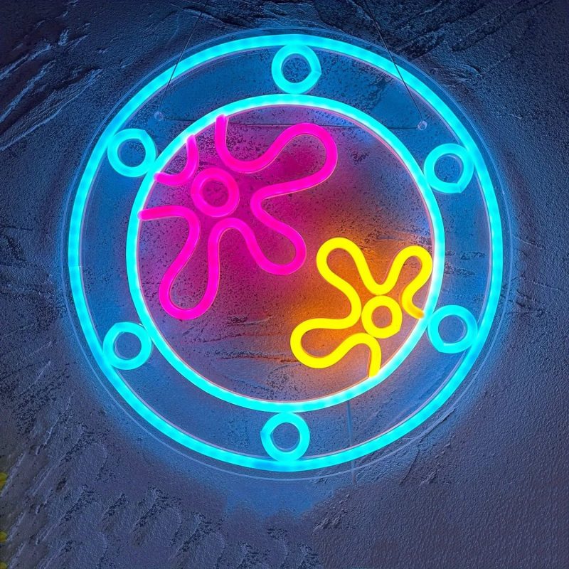 Ocean World Porthole Neon Light Sign - Image 2