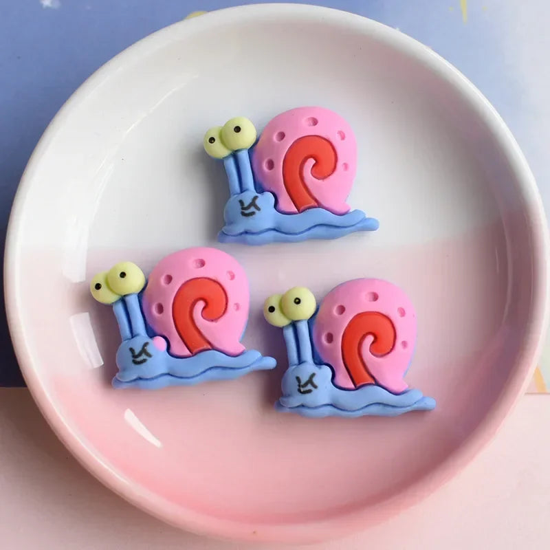 10pcs Cute SpongeBob SquarePants Shoe Decorations - Image 4