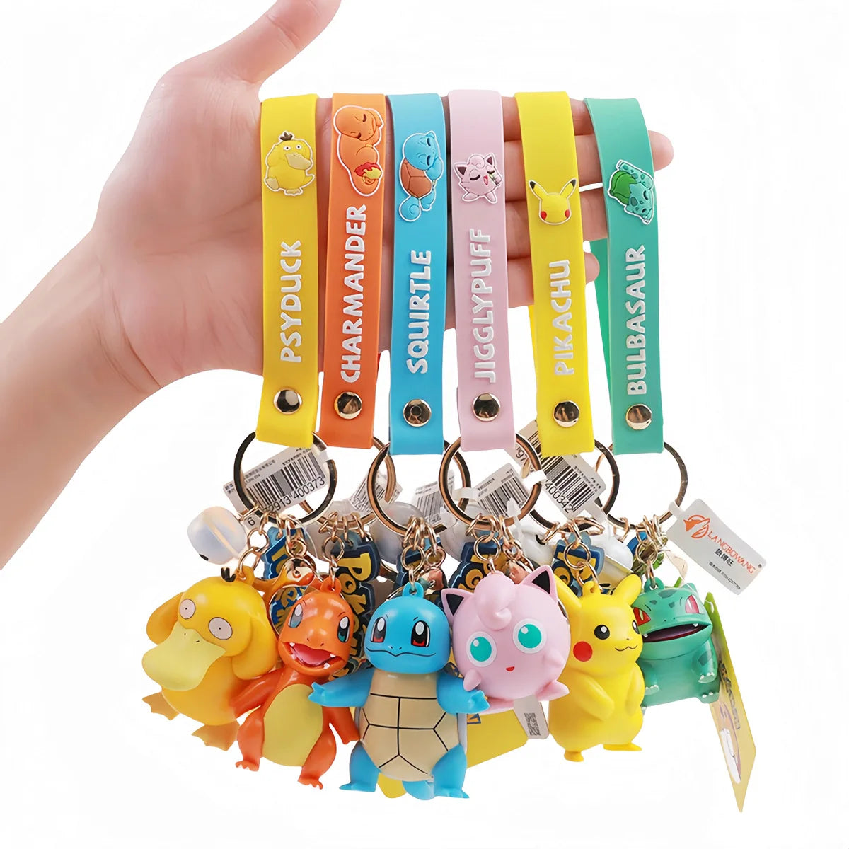 Kawaii Pokémon Pendant Keychains - Image 5