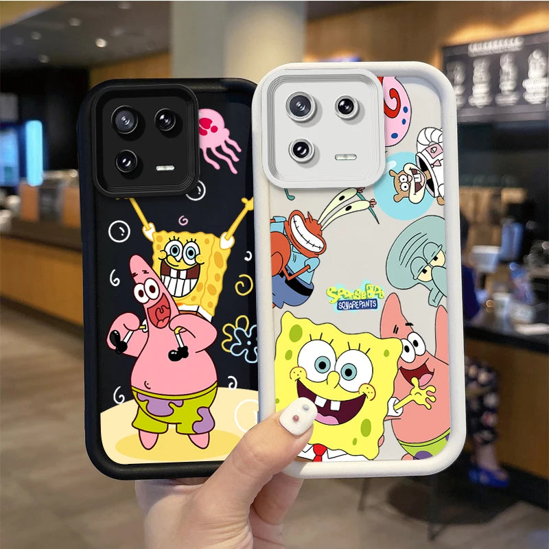 Fashion S-SpongeBobs Cartoon Soft Phone Case - Image 2