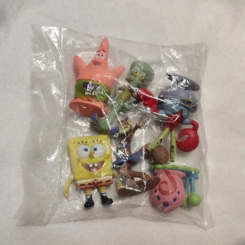 6pcs SpongeBob SquarePants Figure Set – Bob - Image 3