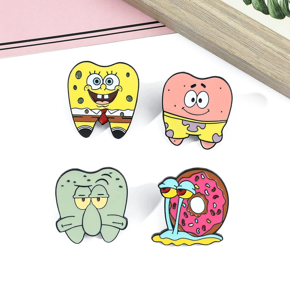 Anime SpongeBob SquarePants Brooch - Image 5