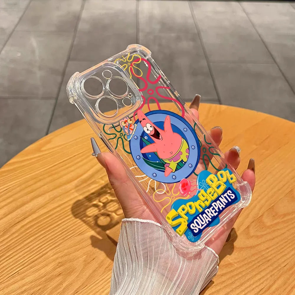 SpongeBob & Patrick Soft Silicone Phone Cases - Image 5