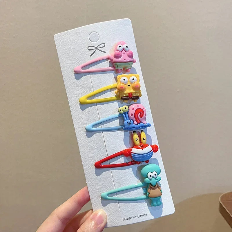 SpongeBob & Patrick Star Hairpin & Hair Rope Set - Image 4