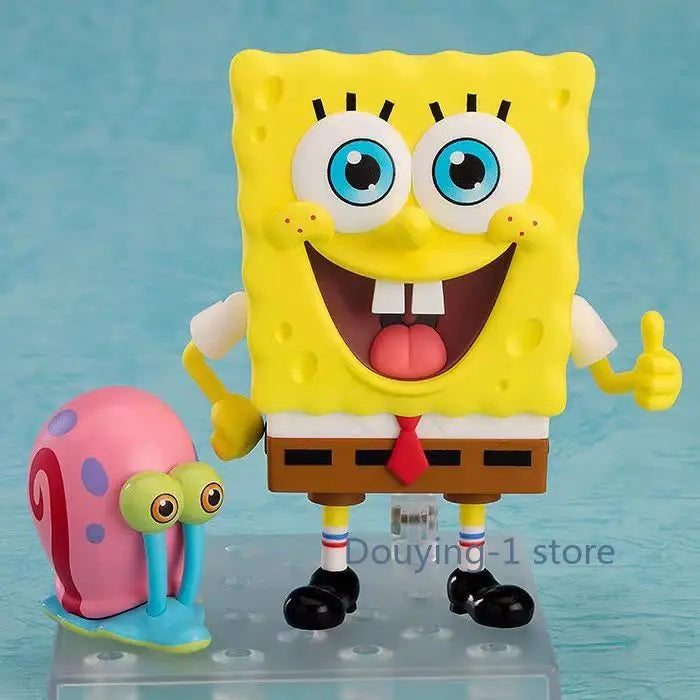 In Stock Brand SpongeBob Cartoon Character Anime Figure - Image 3