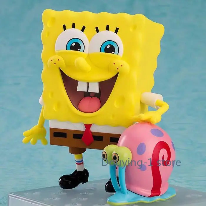 In Stock Brand SpongeBob Cartoon Character Anime Figure - Image 5