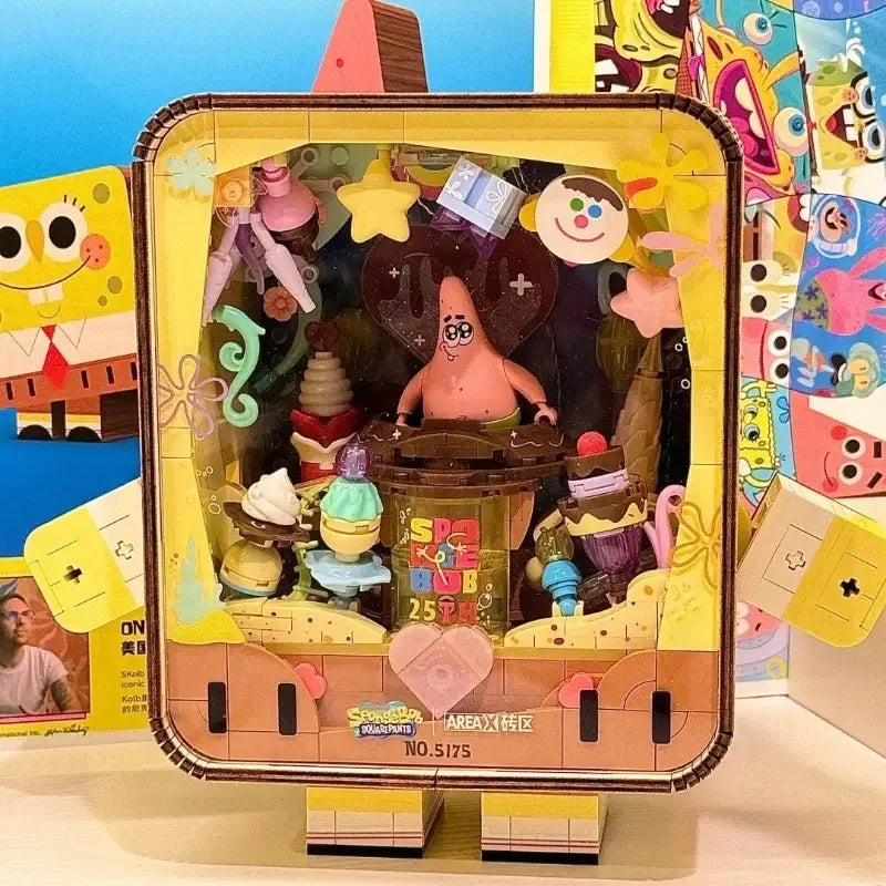 SpongeBob Cartoon Krusty Krab Restaurant Building Blocks - Image 14