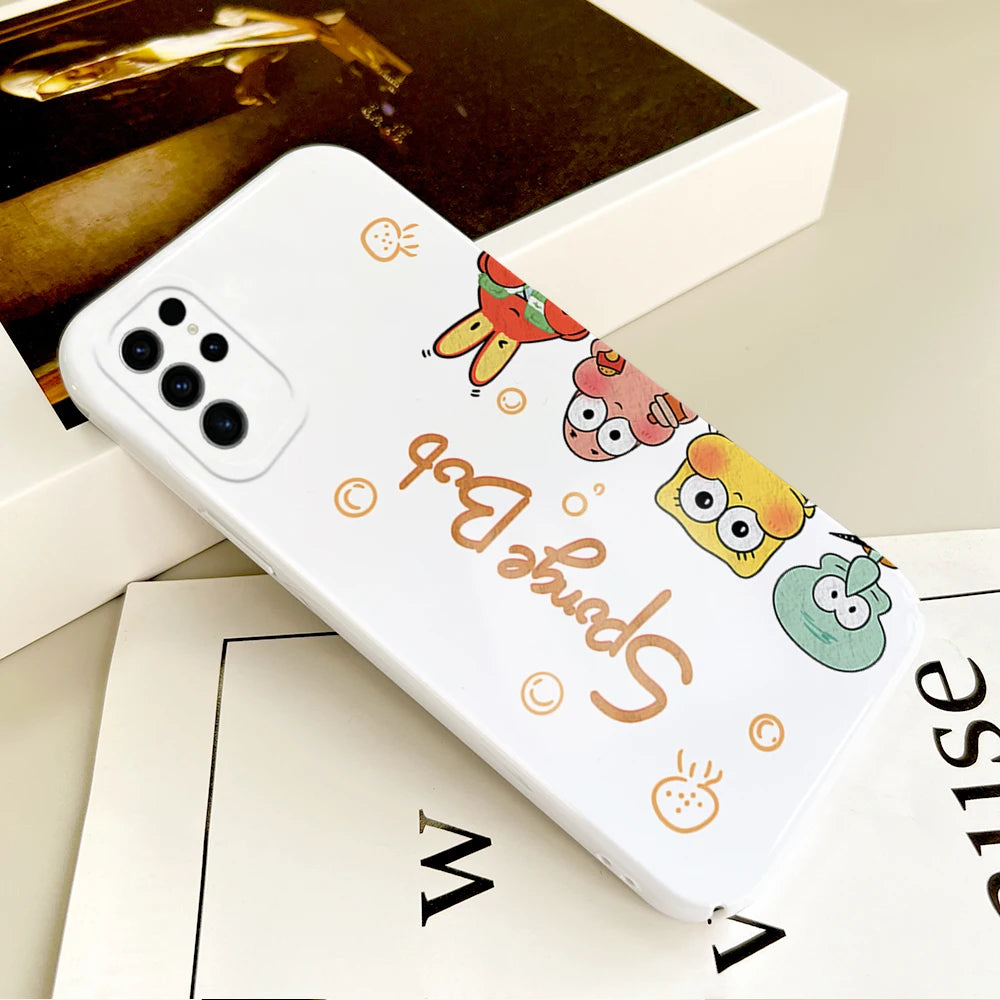 Cartoon S-SpongeBob SquarePants Phone Case - Image 5