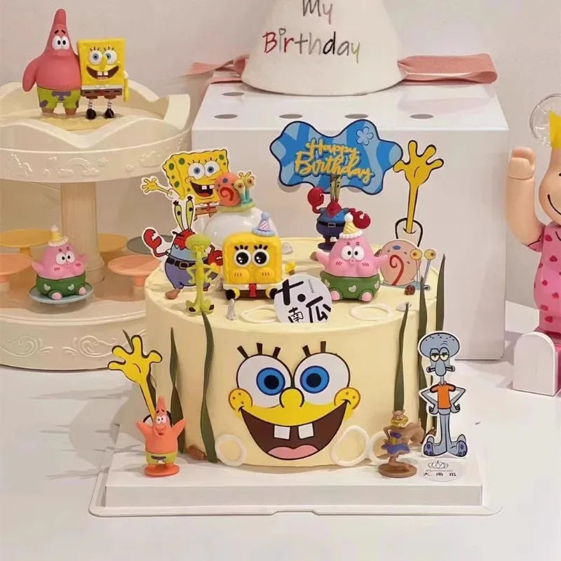 SpongeBob & Patrick Star Cake Decorations - Image 2