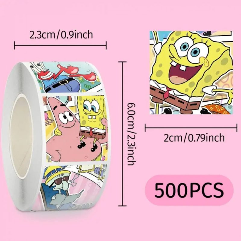500pcs SpongeBob SquarePants Patrick Star - Image 3