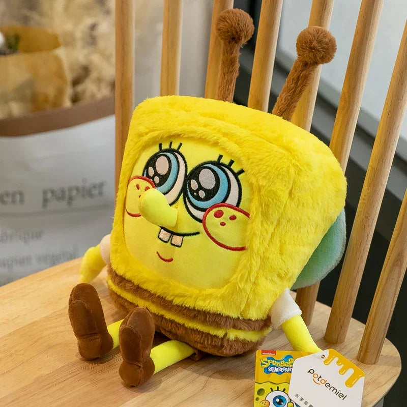 Anime SpongeBob & Patrick Star Pink Kawaii Plush Toys - Image 6