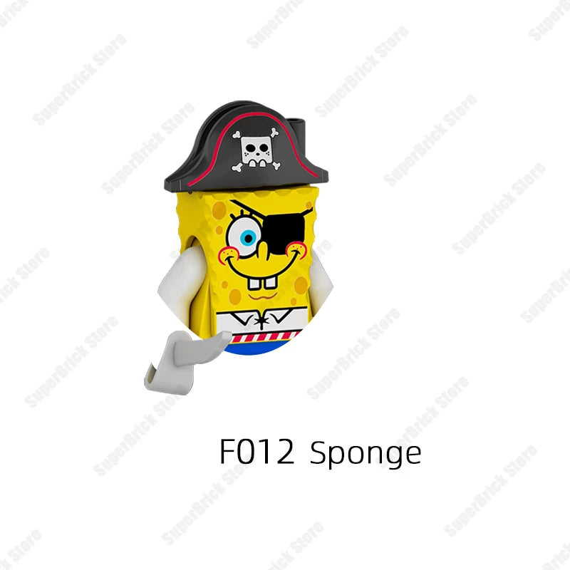SpongeBob & Patrick Star Mini Action Figures - Image 2