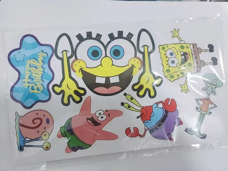 1 Set SpongeBob Cake Toppers - Image 7