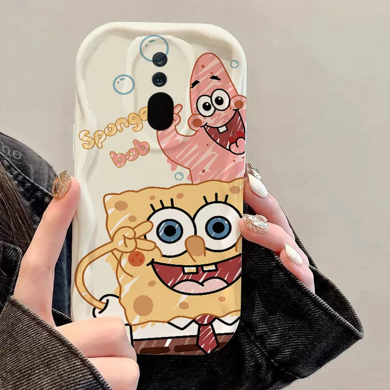 Kawaii SpongePatrick Cartoon TPU Soft Phone Case - Image 11